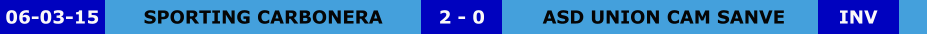 SPORTING CARBONERA ASD UNION CAM SANVE 2 - 0 06-03-15 INV