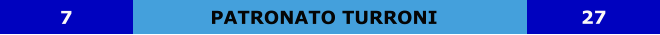 PATRONATO TURRONI 7 27